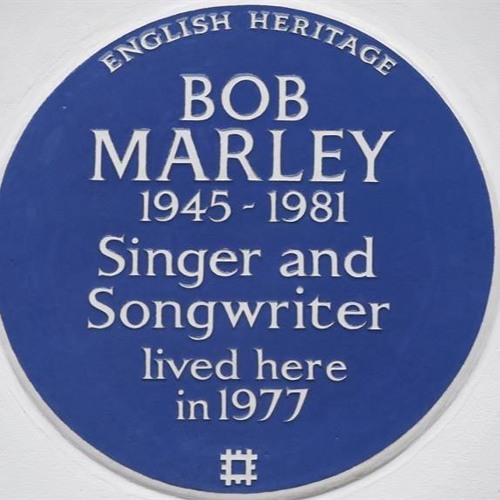 Black And Blue Plaque