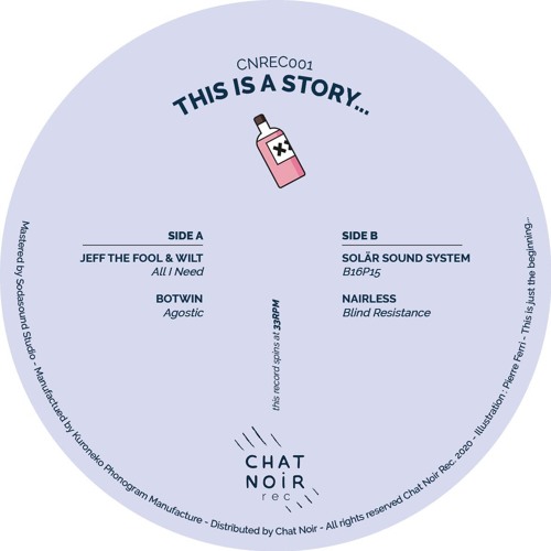Premiere : Jeff The Fool & Wilt - All I Need [Chat Noir Rec]