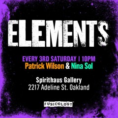 Live from Elements Oakland ~ May 2019