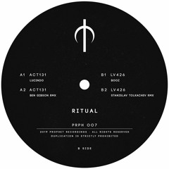 Ritual with Lucindo - Ben Gibson - Booz - Stanislav Tolkachev (Vinyl & Digital)