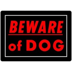 Beware of dogs 🐕⚠️‼️