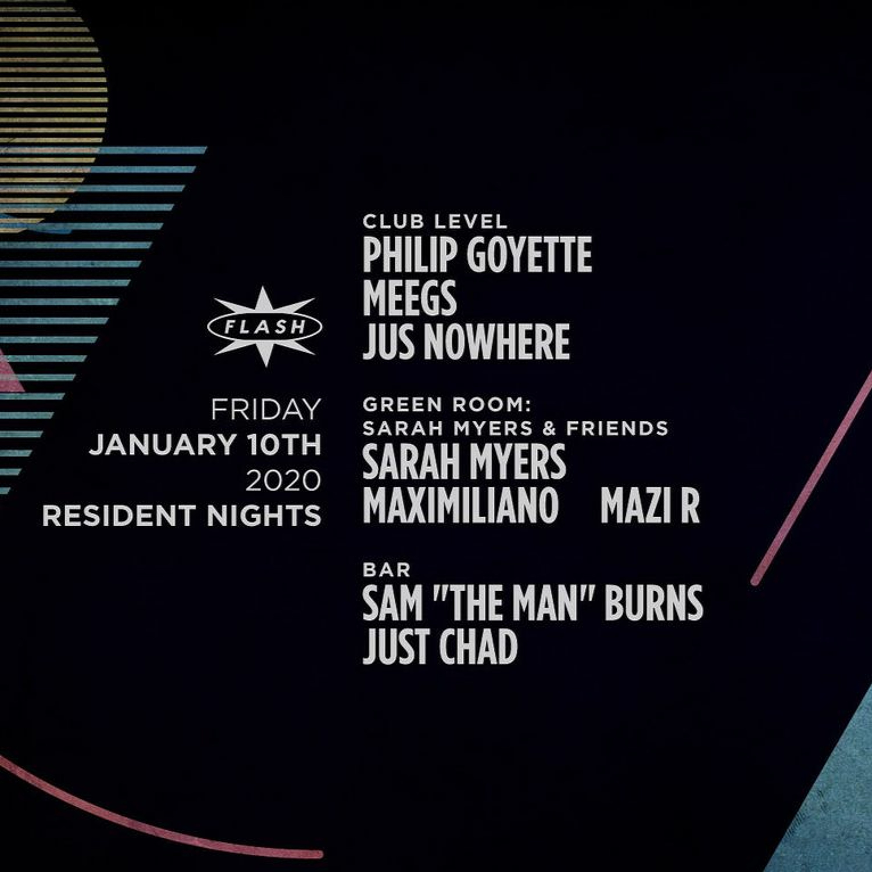 Flash Residents' night Jan 10th,2020 (first part of my live set)
