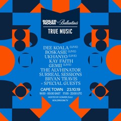 Bryan Travis | Boiler Room x Ballantine's True Music: Cape Town 2019