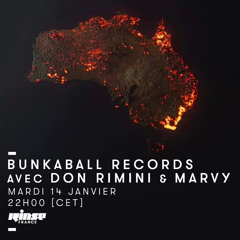 Bunkaball Radio Show 015 - Special BUNKABALL - Don Rimini & Marvy On Rinse Fr