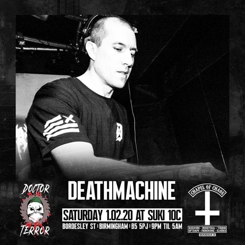 DEATHMACHINE / EXTREME IS EVERYTHING INVITES CHAPEL OF CHAOS ON TOXIC SICKNESS / JANUARY / 2020