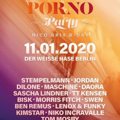 Dj Bisk Live @ Weißer Hase ( 11.01.2020) Pornoparty