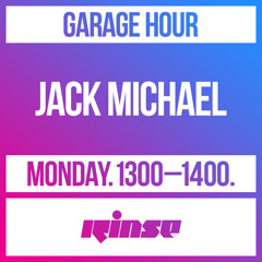 Garage Hour: Jack Michael - 13 January 2020