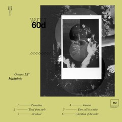 Premiere: Endplate "Tired From Early" - Warm Up Recordings