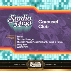 ELECTRIC FOREST 2019 DISCO SET WHITE OWL