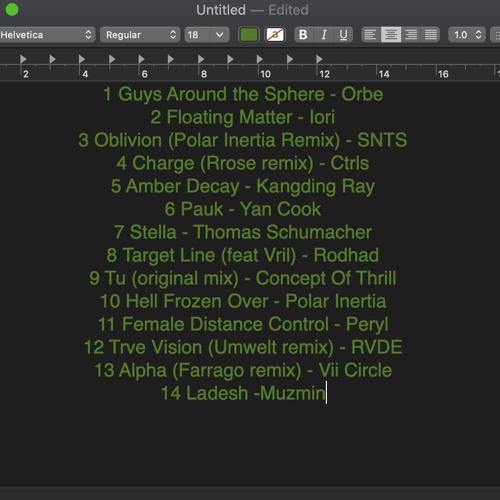 Shadow Movements #1 - Goat Shed Radio 29/11/2019