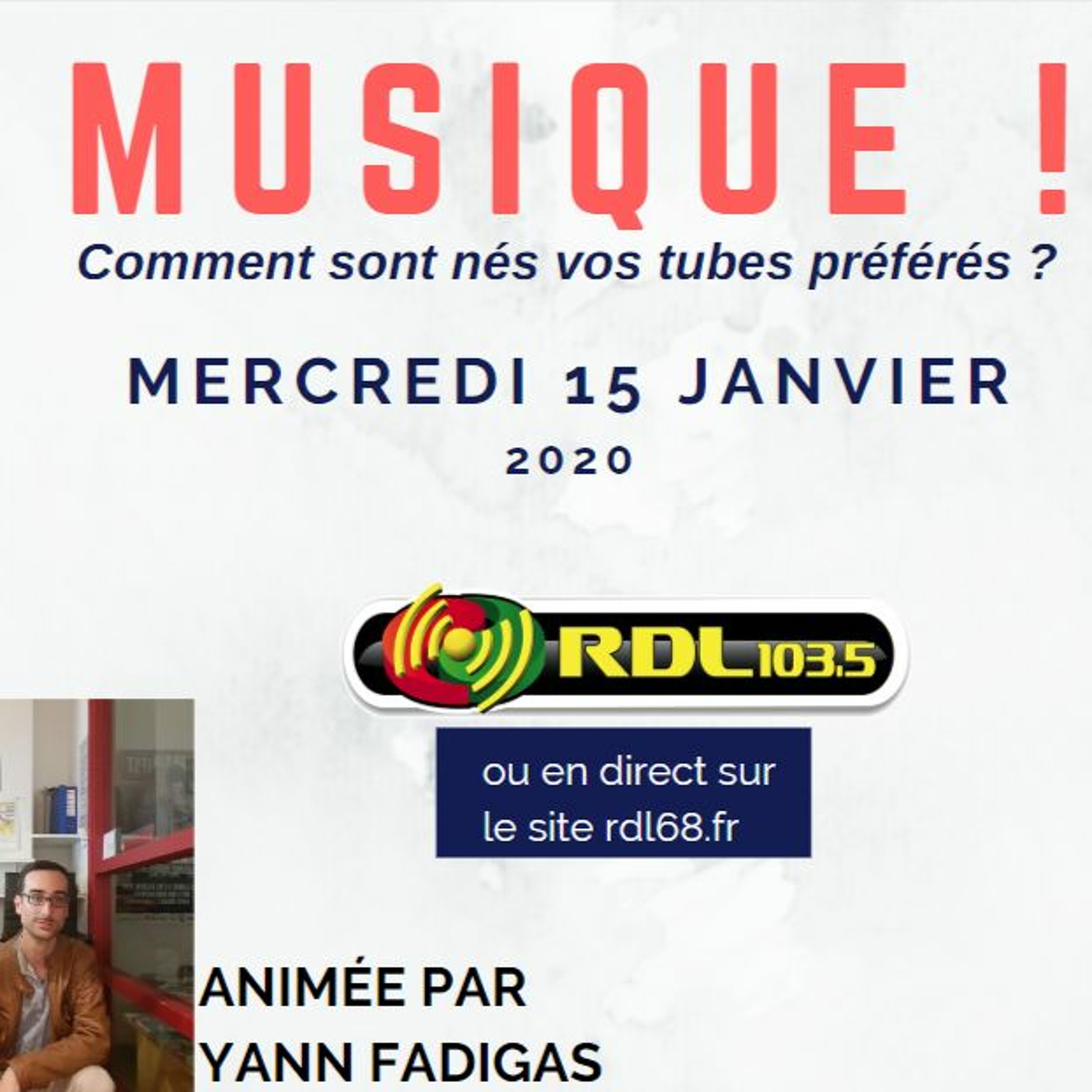 MUSIQUE ! Emission 72 - 15 01 20 - Old Town Road / Double je / I'm a scatman / La danse des canards episode artwork