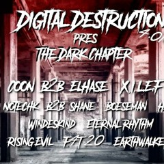 Shane Techno @ Digital Destruction pres. The Dark Chapter // Studio 56 Koblenz // 04.01.2020