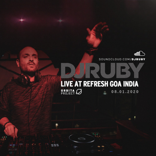 DJ Ruby Live at Refresh, Goa India 08-01-2020