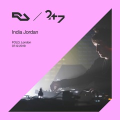 RA Live - 7.1.2.2019 - India Jordan,  twentyfour/seven London, FOLD