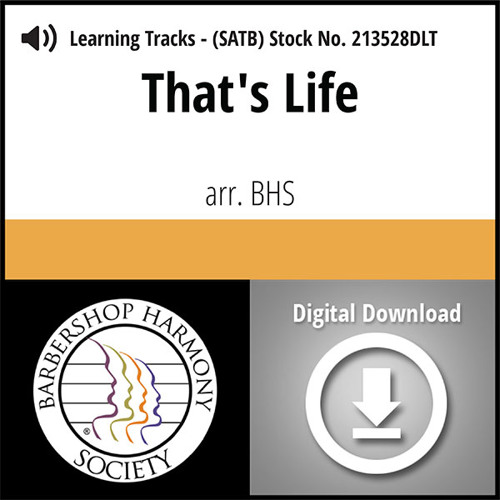 That's Life (SATB) - Preview