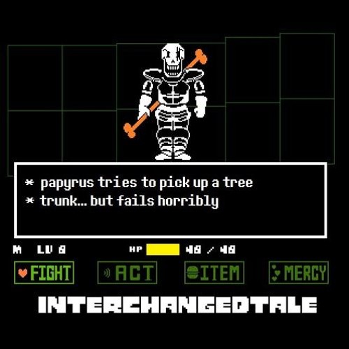 [Interchangedtale AU] - Bone Of Confidence