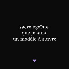 Egoïste