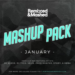 January 2020 Remixed & Mashed Mash Up Pack ( 17 Tracks - Multi Genre)