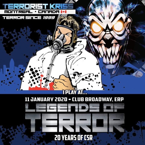 7.TERRORIST KRISS - Live @ CSR, Legends Of Terror, 11 January 2020