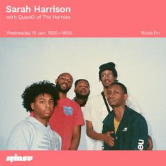 Sarah Harrison with QuissO of The Homies - 15 January 2020
