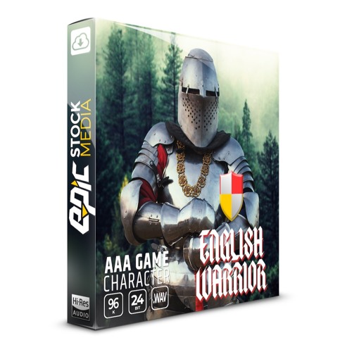 AAA Game Character English Warrior - Voice Over Sound Effects Library
