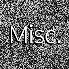 MISC.WAVES w/ Datassette (16 Jan 2020)
