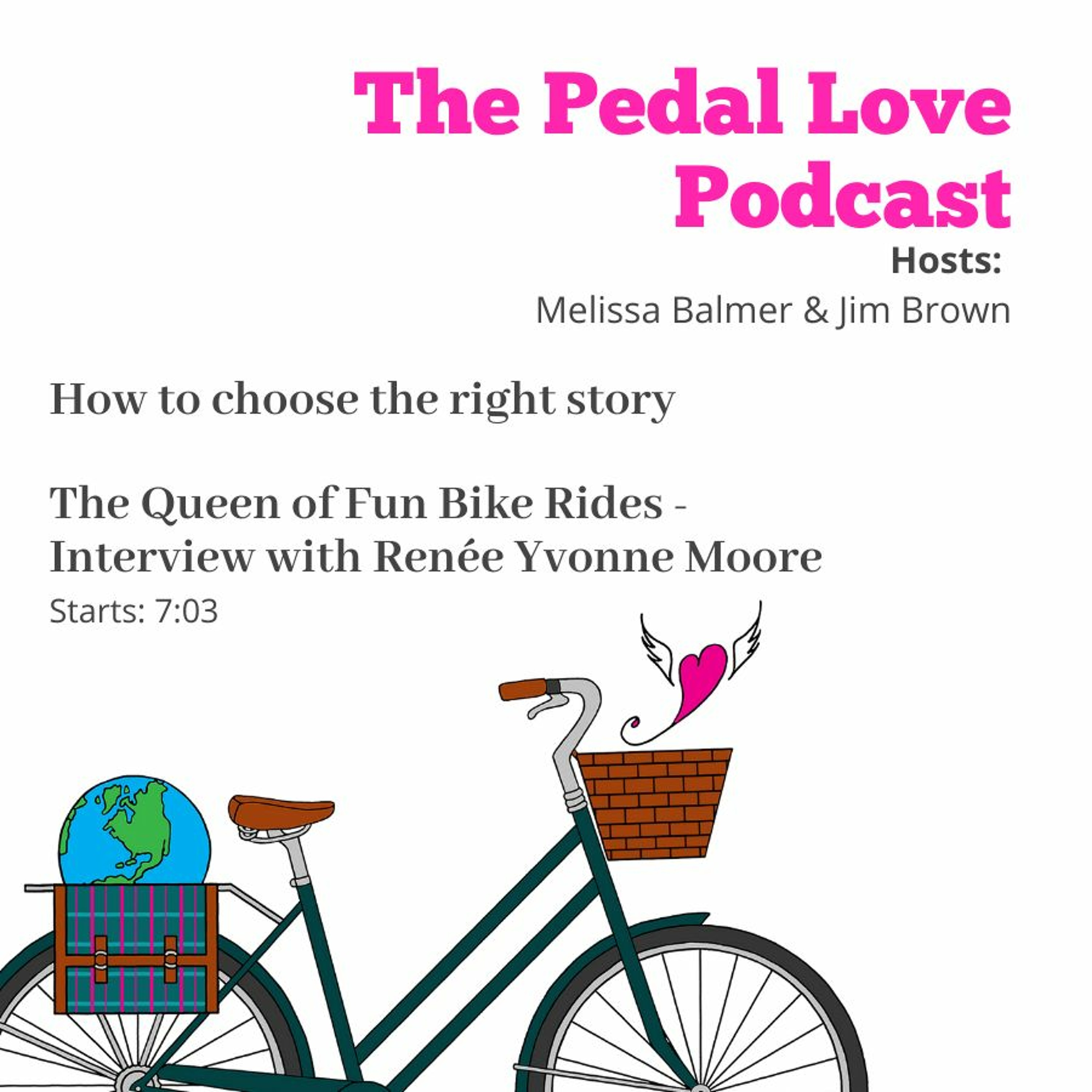Pedal Love Podcast with Melissa Balmer & Jim Brown episode artwork