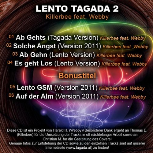 Lento Tagada Vol. 2 - Ab geht's (Unreleased Extended Version)