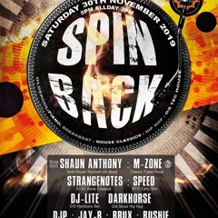 SHAUN ANTHONY WITH MC NATZ @ SPINBACK 30TH NOVEMBER 2019
