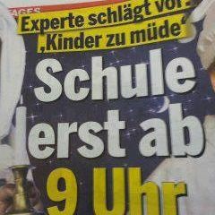 morgens um 9