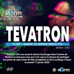 TEVATRON -LIVE LA BARGE- WARM UNDERGROUND SESSION -18 JANVIER 2020