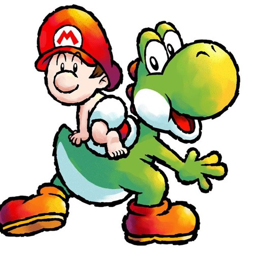 Baby Mario and Papa Yoshi