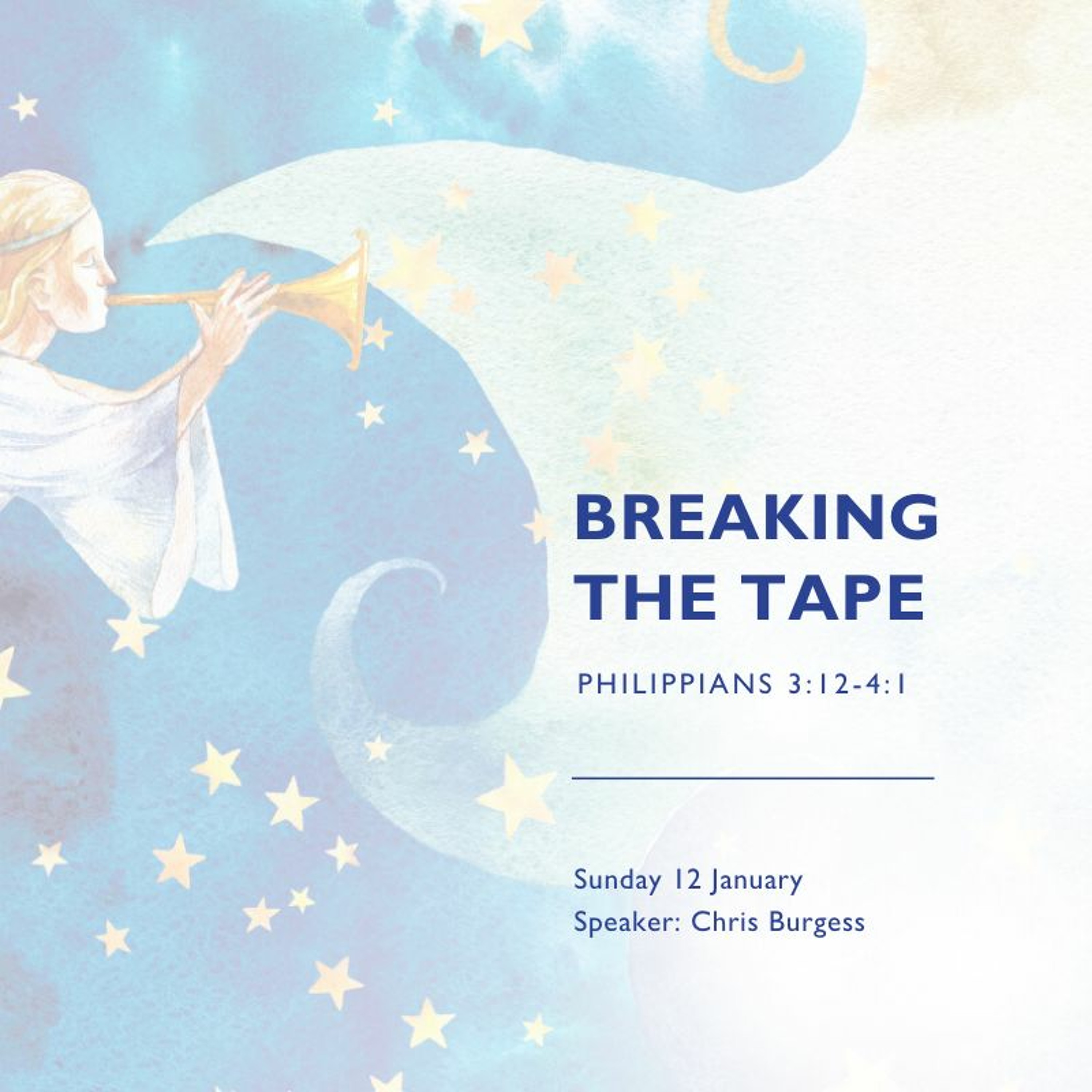 A Christmas from Heaven - Breaking the tape - Chris Burgess  12.01.20 episode artwork