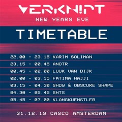 Fatima Hajji @ Verknipt New Years Eve