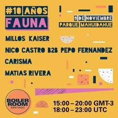 Carisma | Boiler Room x Fauna Festival