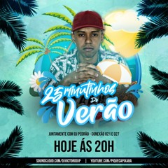 25 MINUTINHOS DE VERÃO - DJ VICTOR DO JP E DJ PEDRÃO == 2020  CERTO