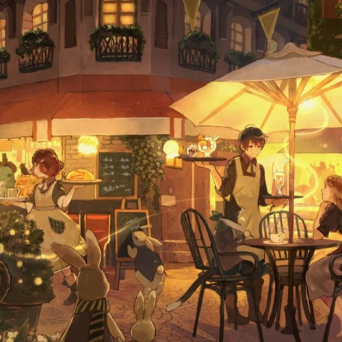 Serani Poji - 夜の喫茶店[Night Café/Yoru no Kissaten]