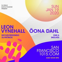 Live at 1015 Folsom - Open for Leon Vynehall & Oona Dahl