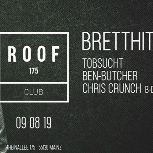 Chris Crunch @ ROOF175 Chris Crunch BDay 09.08.19