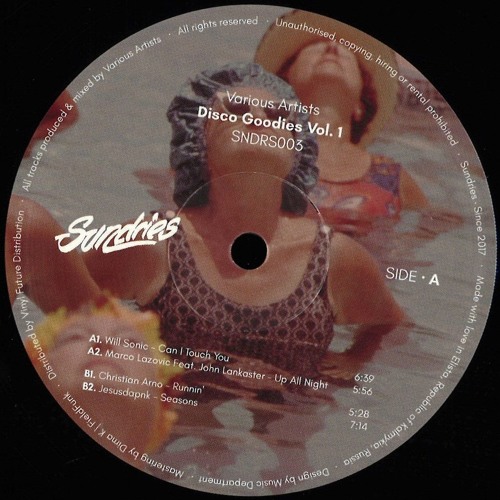 PREMIERE: Will Sonic - Can I Touch You [Sundries]