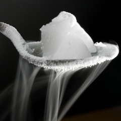 Phone experiments - Dry Ice