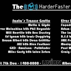 J A X b2b Alex Faulkner @ The Harder Faster Christmas Party Sat 7th Dec 2019 @ Union Club Vauxhall