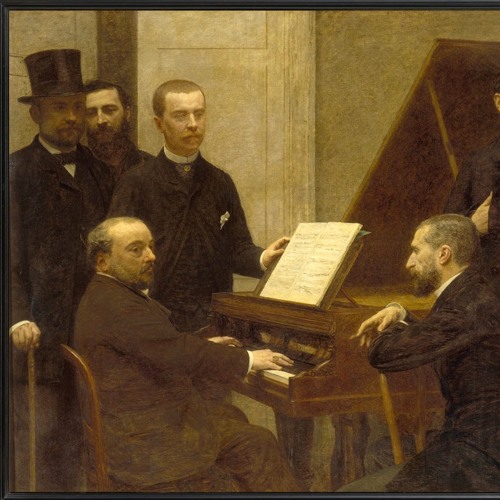 Emmanuel Chabrier's C major- Impromptu- Paula Bär-Giese piano - dedicated to Mme Edouard Manet