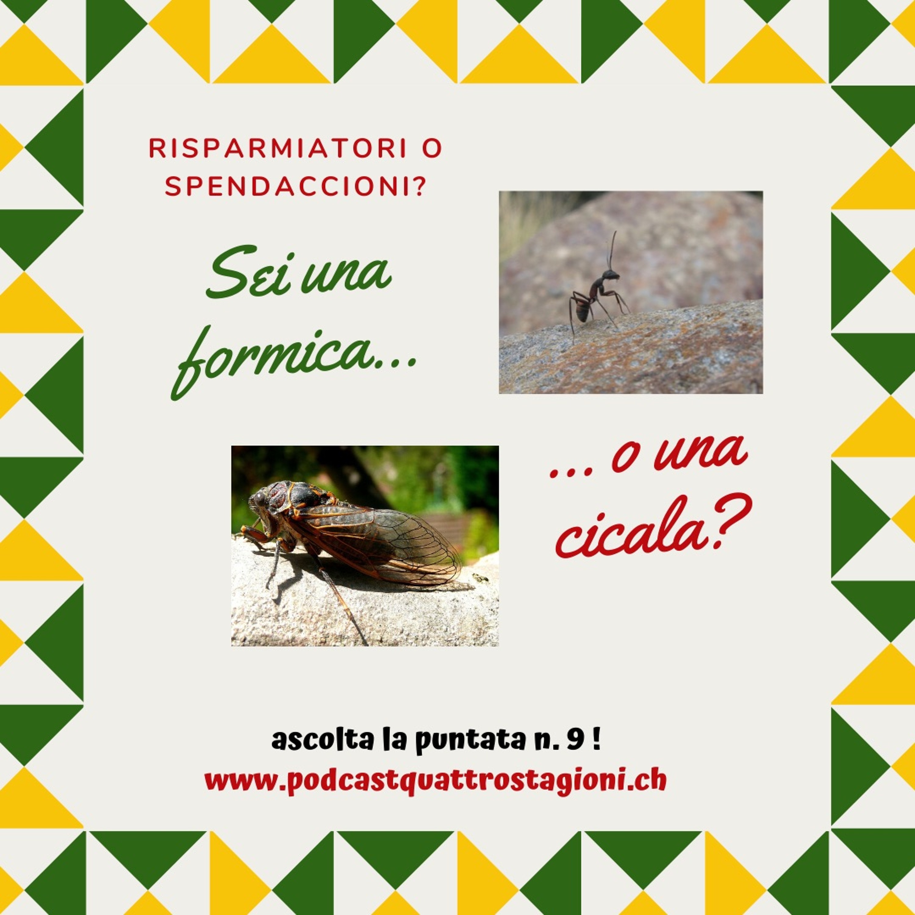 Quattro Stagioni 9 - Sei una formica o una cicala?