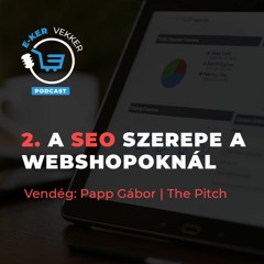 2. A SEO szerepe a webshopoknál: Papp Gábor interjú | E-ker Vekker Podcast