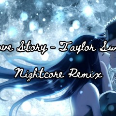 [Nightcore] Love Story - Taylor Swift (Losca Hardstyle Remix)