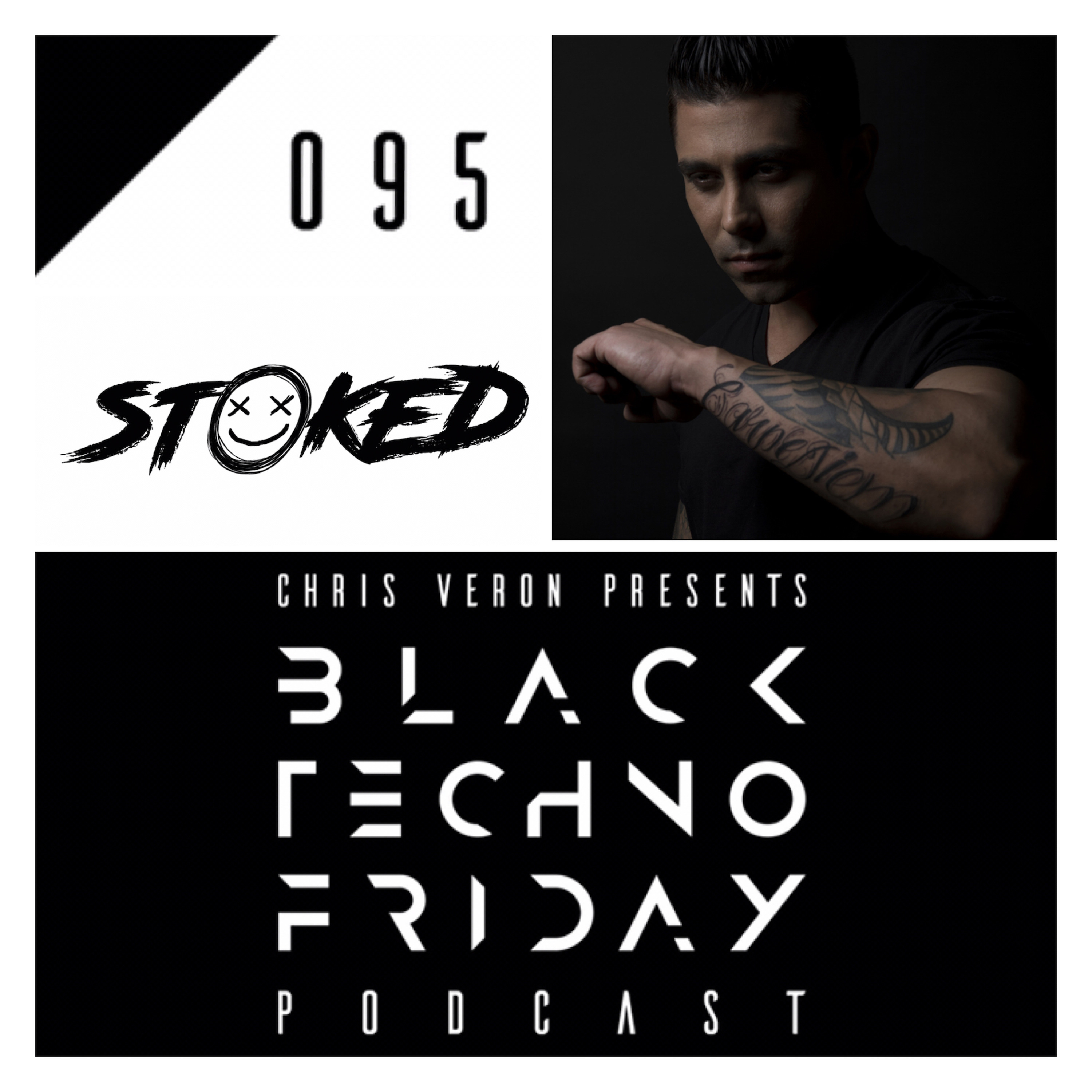 Black TECHNO Friday Podcast #095 by StoKed (Funk'n Deep/Orange/Oscuro) episode artwork
