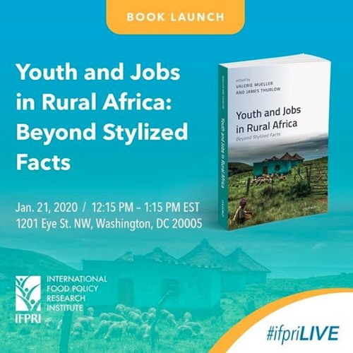 Stream episode IFPRI Book Launch Youth and Jobs in Rural Africa 01
