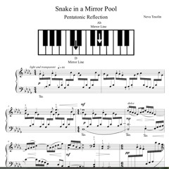 Snake in a Mirror Pool
