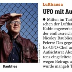 UFO mit Austern